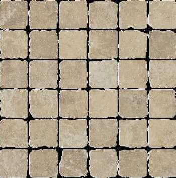 Pietra DAssisi Noce 2x2 mosaic happy floors