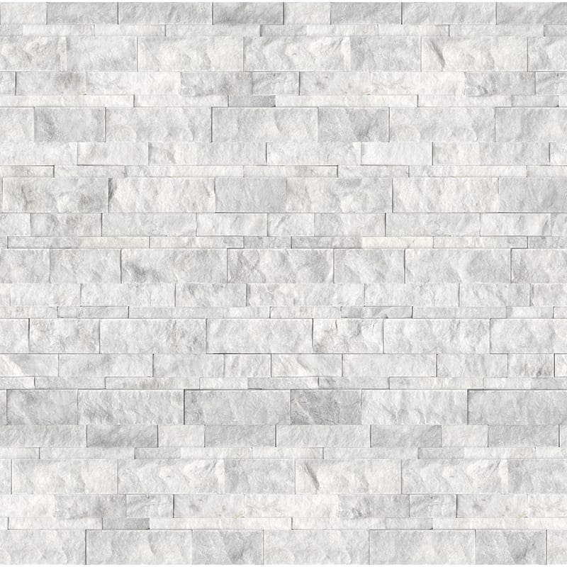 bianco carrara splitface stone