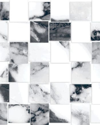 Crash Blanco basketweave mosaic Happy Floors