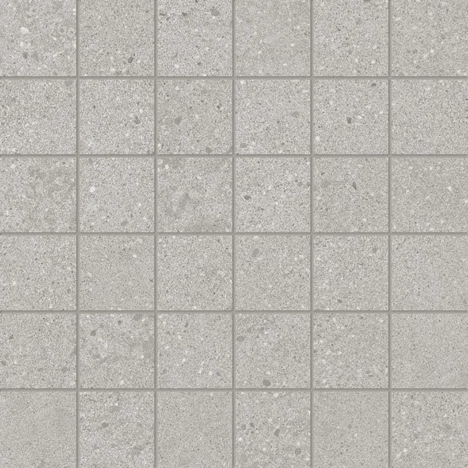 Phase grey 2x2 mosaic tile