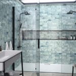 Glazzio Rain Drops Teal Sky RD263 room