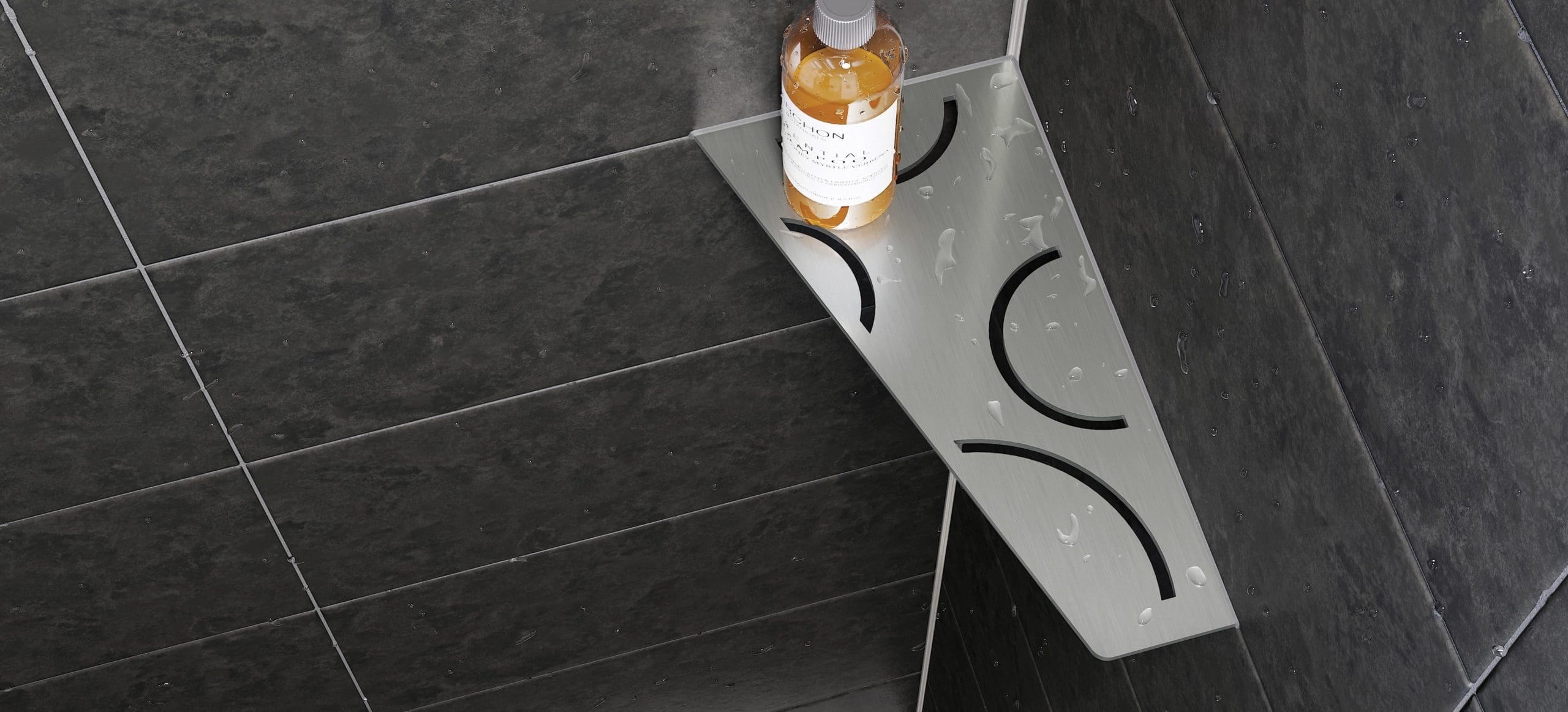 schluter shower shelf