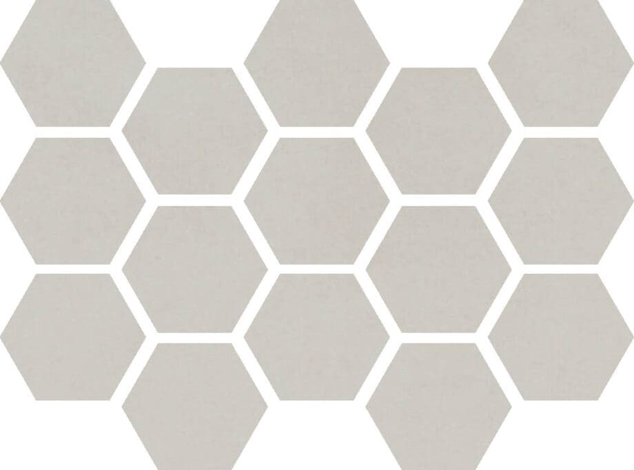 Etna Marfil hexagon mosaic happy floors