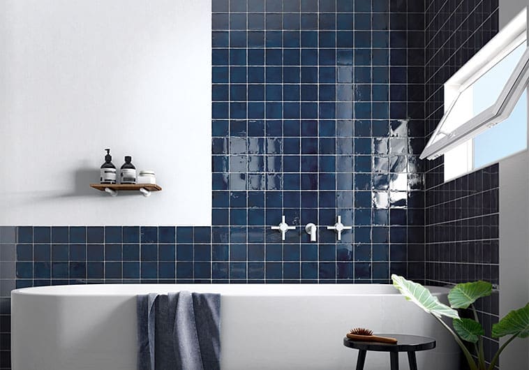 Manacor Ocean Blue 4x4 MAN26920 room glazzio