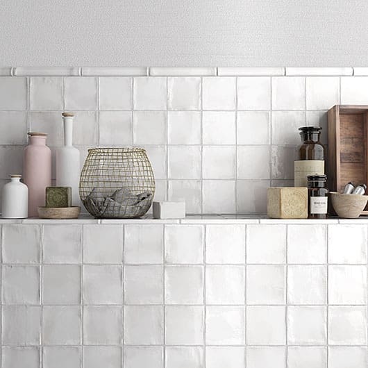 Manacor White 4x4 MAN56919 room glazzio