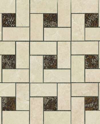 Arona Beige pinwheel happy floors 6017