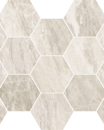 Bernini Cream Hexagon Happy Floors